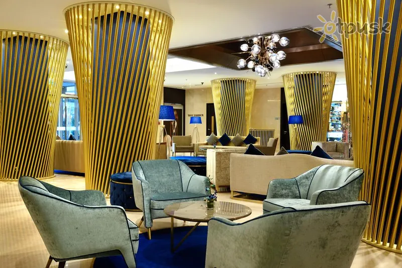 Фото отеля Mercure Gold Hotel Al Mina Road Dubai 4* Дубай ОАЭ лобби и интерьер