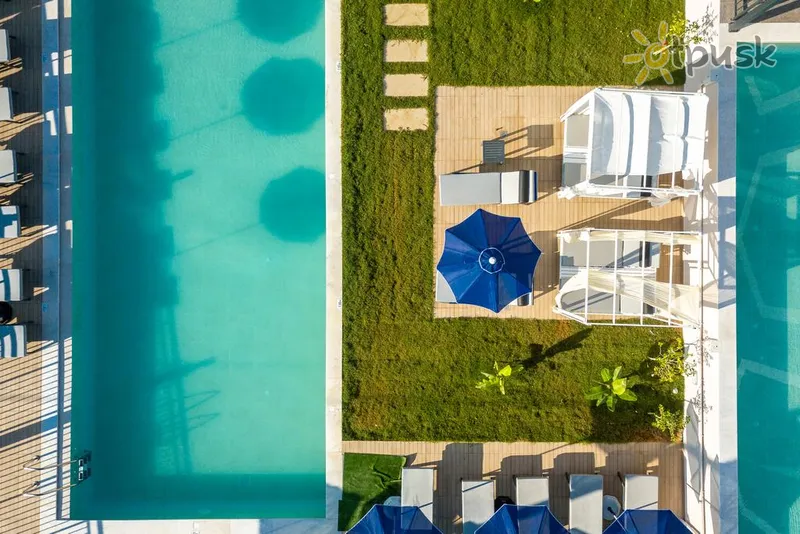 Фото отеля T Hotel Premium Suites 4* Kreta – Retimnas Graikija išorė ir baseinai