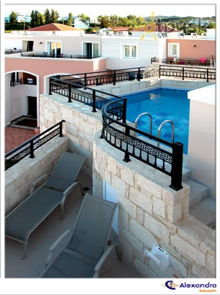 Фото отеля Alexandra Beach 4* о. Крит – Ханья Греція екстер'єр та басейни