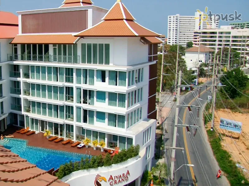 Фото отеля Aiyara Grand Hotel 3* Pataja Tailandas išorė ir baseinai