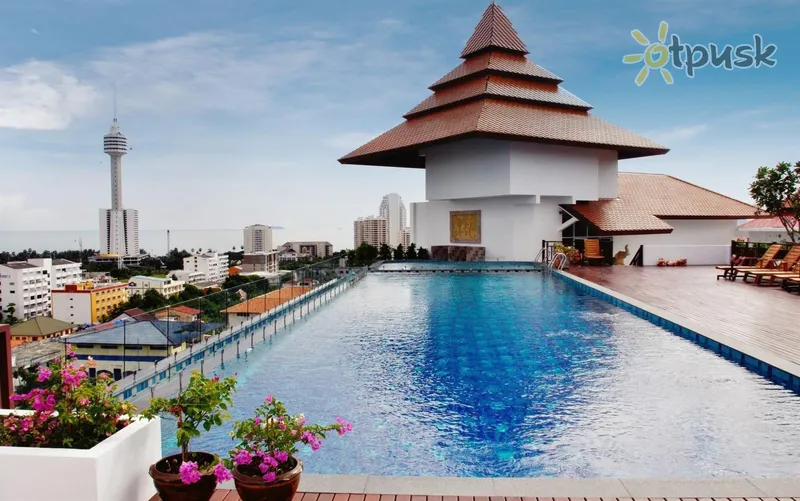 Фото отеля Aiyara Grand Hotel 3* Паттайя Таиланд экстерьер и бассейны