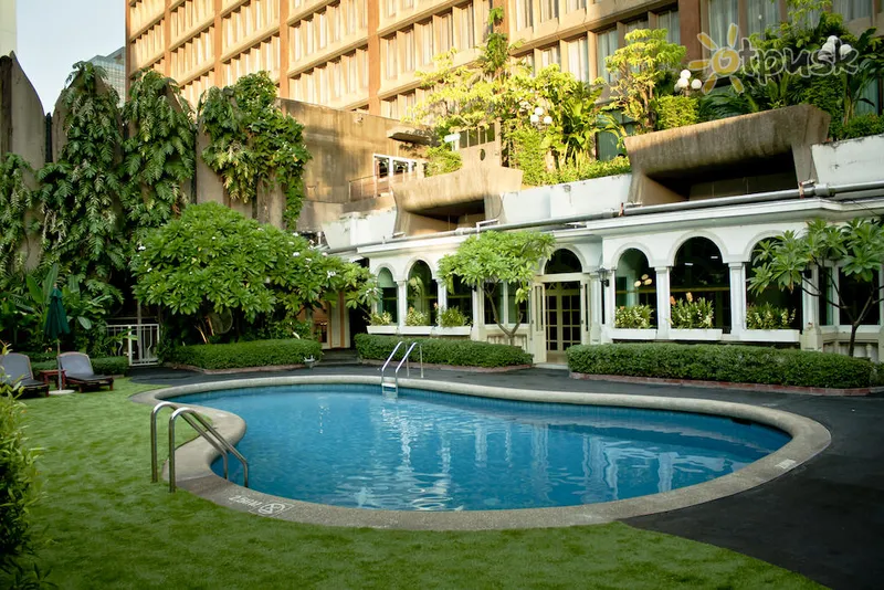 Фото отеля The Tawana Bangkok Hotel 3* Bankokas Tailandas išorė ir baseinai