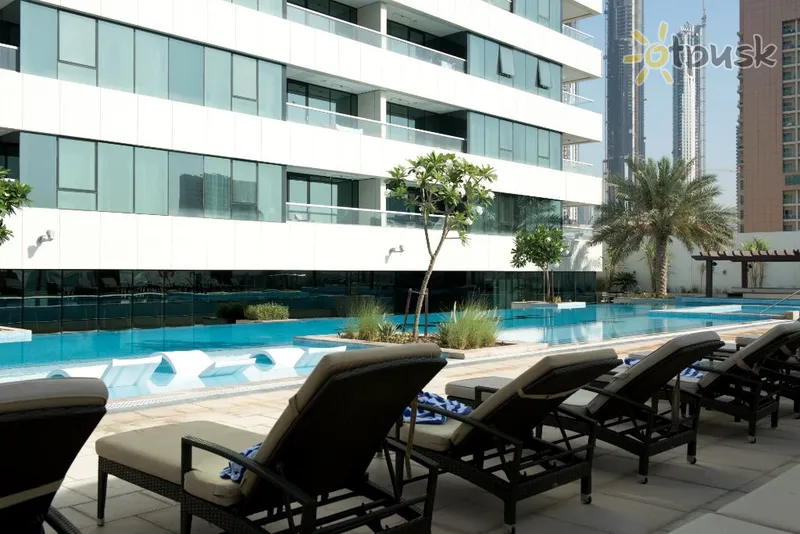 Фото отеля Damac Maison Canal Views 5* Дубай ОАЭ экстерьер и бассейны