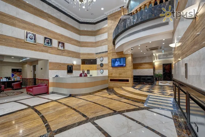 Фото отеля Emirates Grand Hotel Apartments 4* Дубай ОАЭ лобби и интерьер