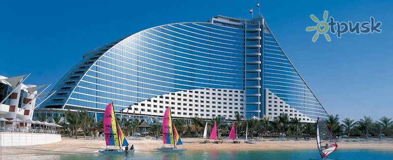 Фото отеля Jumeirah Beach Hotel 5* Дубай ОАЭ пляж