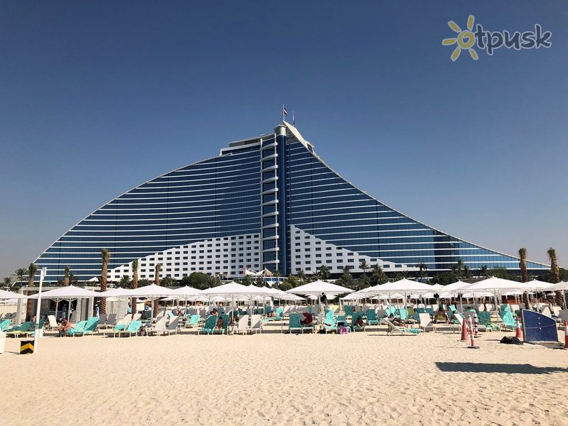 Фото отеля Jumeirah Beach Hotel 5* Дубай ОАЭ пляж