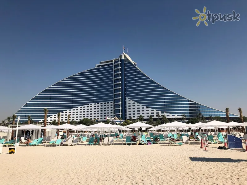 Фото отеля Jumeirah Beach Hotel 5* Дубай ОАЕ пляж