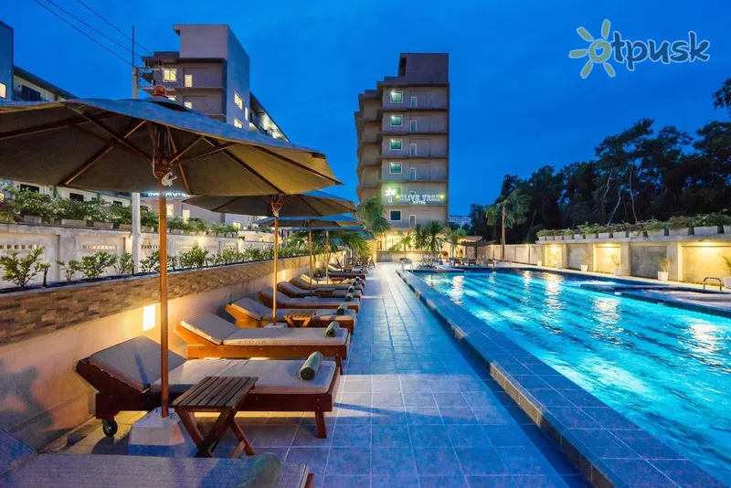 Фото отеля Olive Tree Hotel 4* Pataja Tailandas išorė ir baseinai