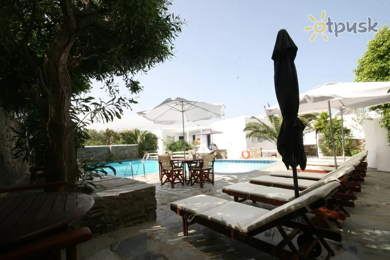 Фото отеля Manos Hotel 3* о. Парос Греция экстерьер и бассейны