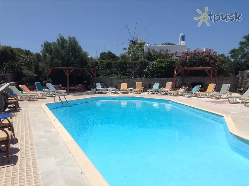 Фото отеля Pandrossos Hotel 3* Paros Graikija išorė ir baseinai