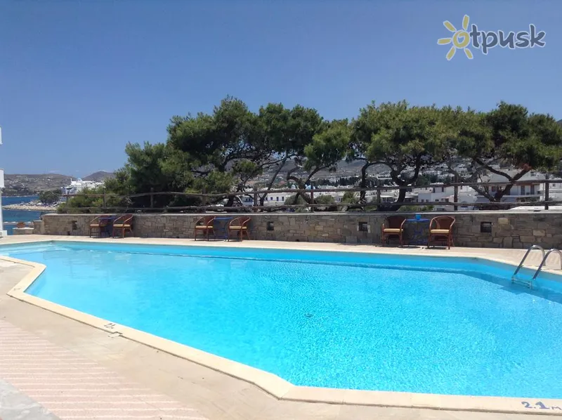 Фото отеля Pandrossos Hotel 3* о. Парос Греція екстер'єр та басейни
