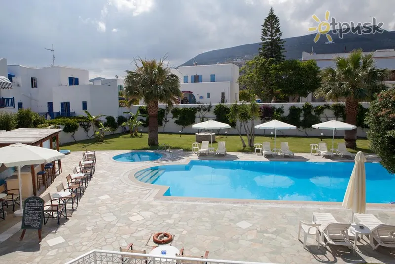 Фото отеля Polos Hotel 3* о. Парос Греция экстерьер и бассейны