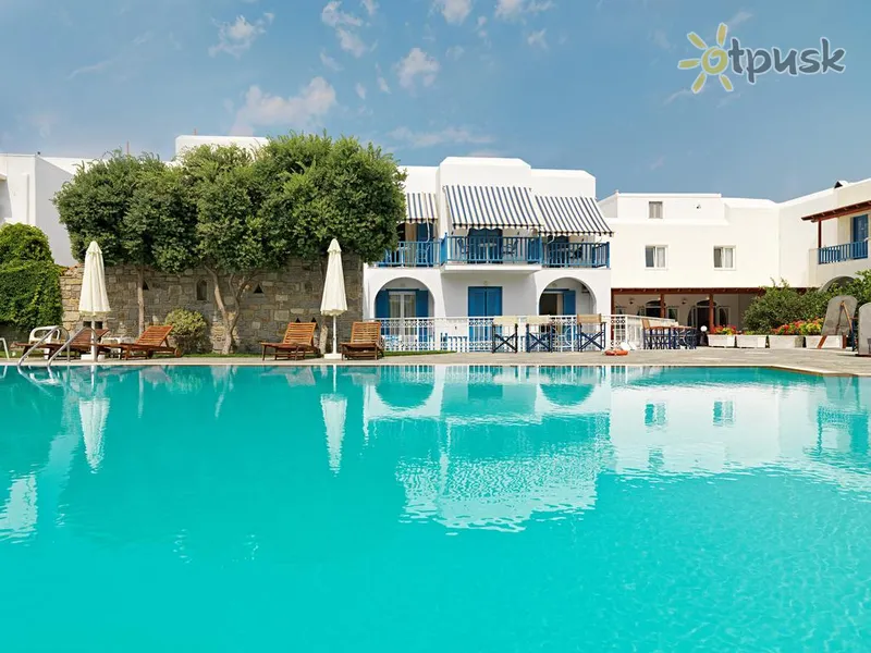 Фото отеля Polos Hotel 3* Paros Graikija išorė ir baseinai