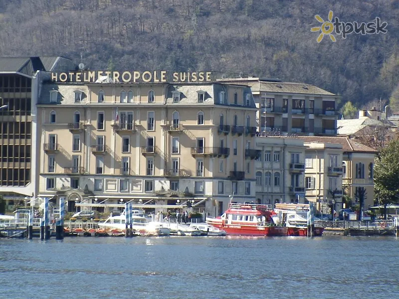 Фото отеля Metropole Suisse Hotel 4* Ežeras Como Italija išorė ir baseinai