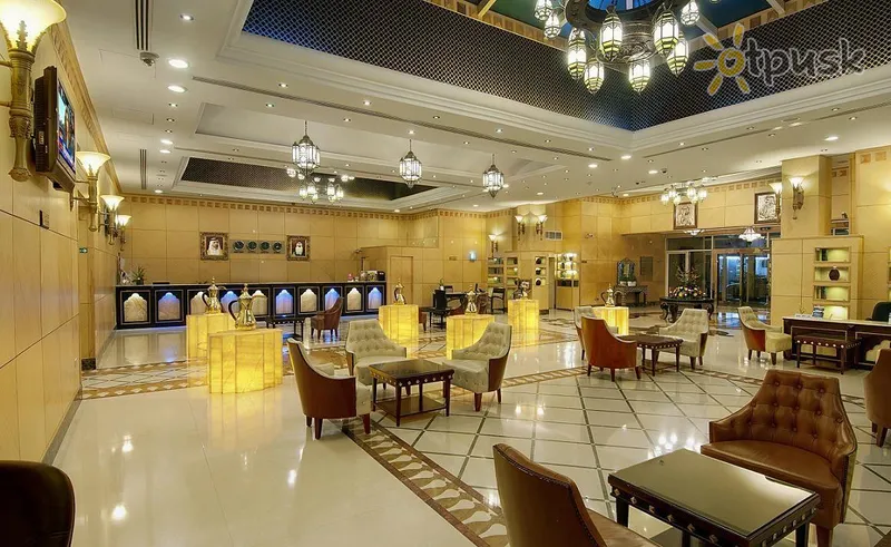 Фото отеля Lotus Downtown Metro Hotel Apartment 4* Дубай ОАЭ лобби и интерьер