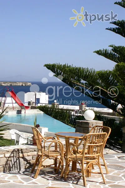 Фото отеля Silver Rocks Hotel 3* Paros Graikija išorė ir baseinai