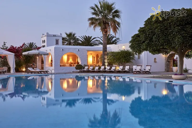 Фото отеля Yria Island Boutique Hotel & Spa 5* о. Парос Греция экстерьер и бассейны