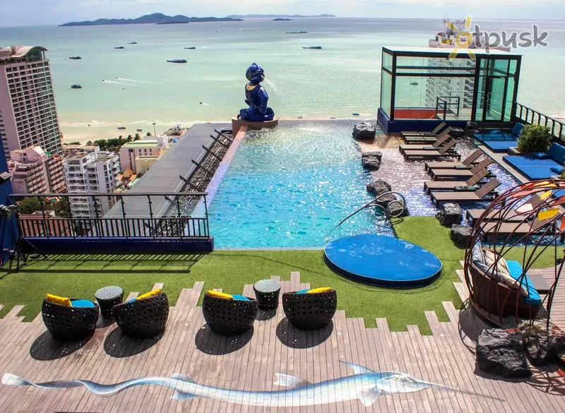 Фото отеля Siam@Siam Design Hotel Pattaya 4* Pataja Taizeme ārpuse un baseini
