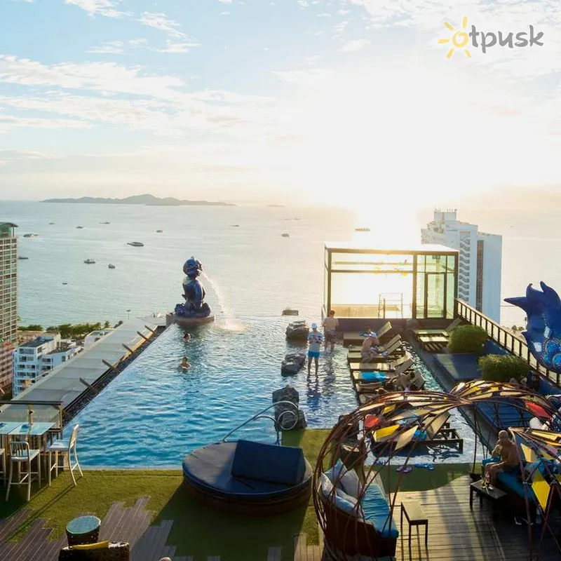 Фото отеля Siam@Siam Design Hotel Pattaya 4* Паттайя Таиланд экстерьер и бассейны