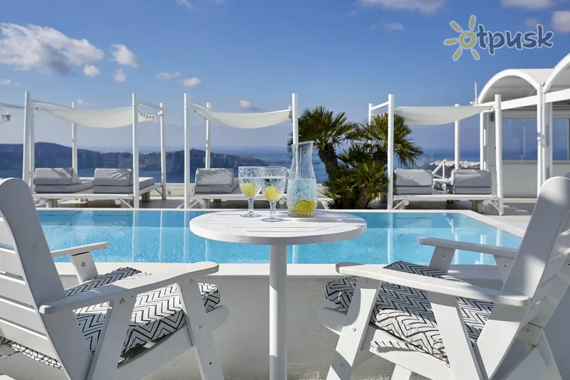 Фото отеля Andromeda Villas 4* о. Санторини Греция экстерьер и бассейны