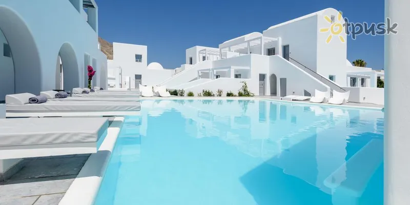 Фото отеля Antoperla Luxury Hotel & Spa 5* о. Санторини Греция экстерьер и бассейны