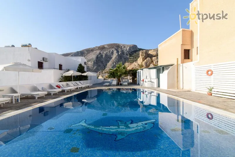 Фото отеля Iris Boutique Hotel 3* Santorini Graikija išorė ir baseinai