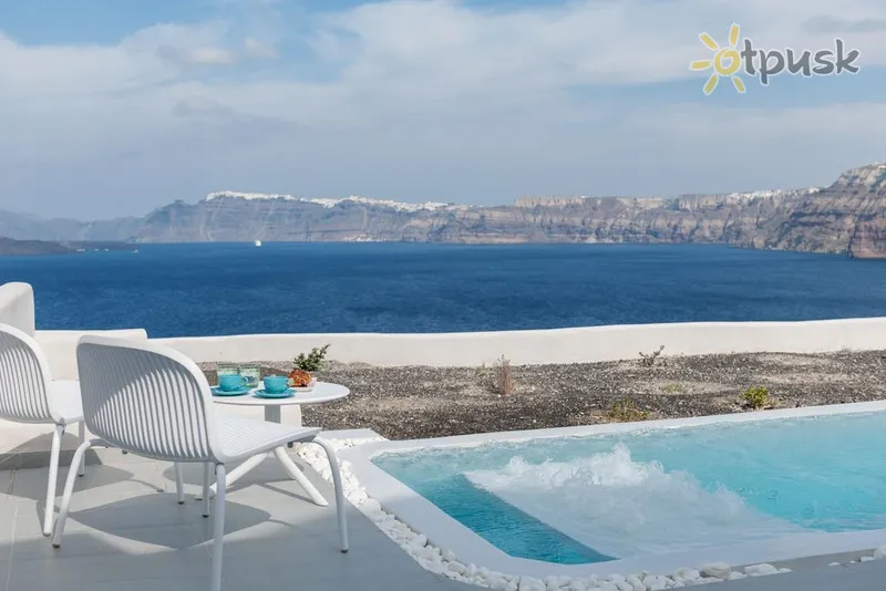 Фото отеля Neptune Luxury Spa Suites 5* о. Санторини Греция экстерьер и бассейны