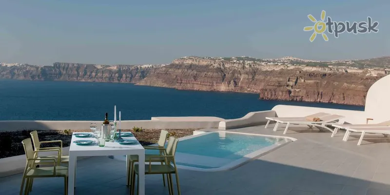 Фото отеля Neptune Luxury Spa Suites 5* par. Santorini Grieķija ārpuse un baseini