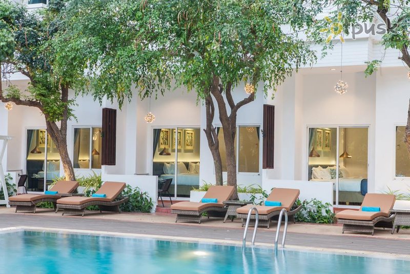 Фото отеля Hill Fresco Pattaya Hotel 3* Паттайя Таиланд экстерьер и бассейны