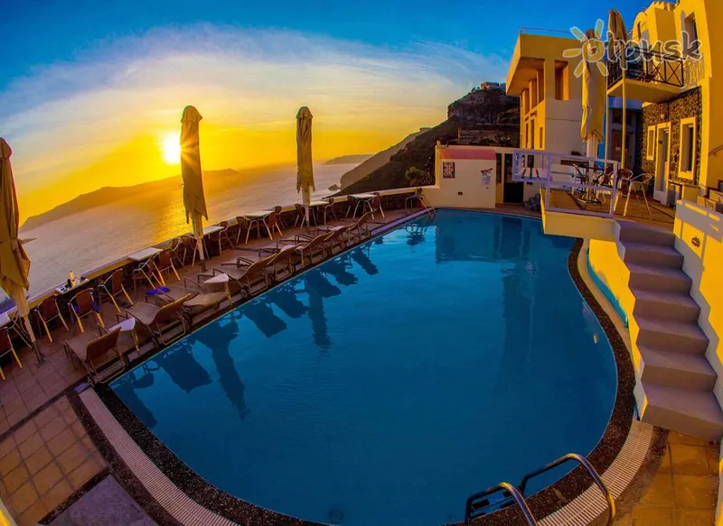 Фото отеля Panorama Boutique Hotel 4* par. Santorini Grieķija ārpuse un baseini