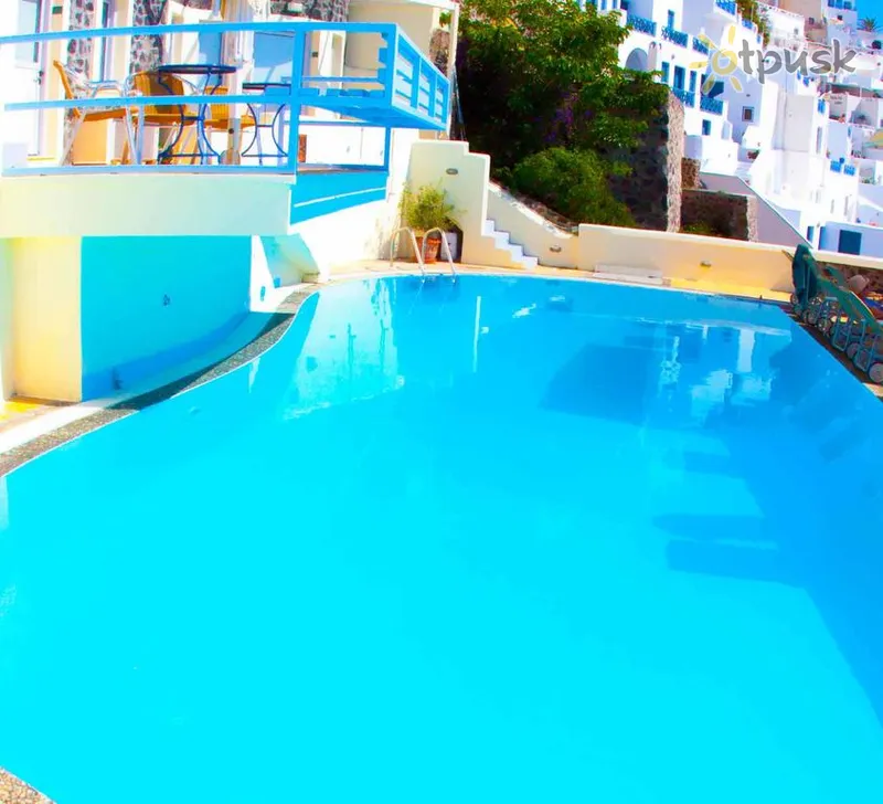 Фото отеля Panorama Boutique Hotel 4* Santorini Graikija išorė ir baseinai