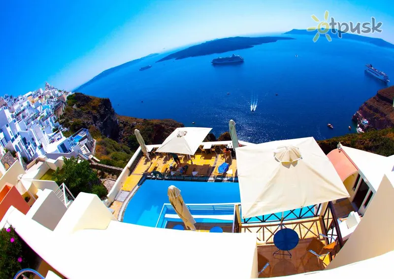 Фото отеля Panorama Boutique Hotel 4* о. Санторини Греция экстерьер и бассейны