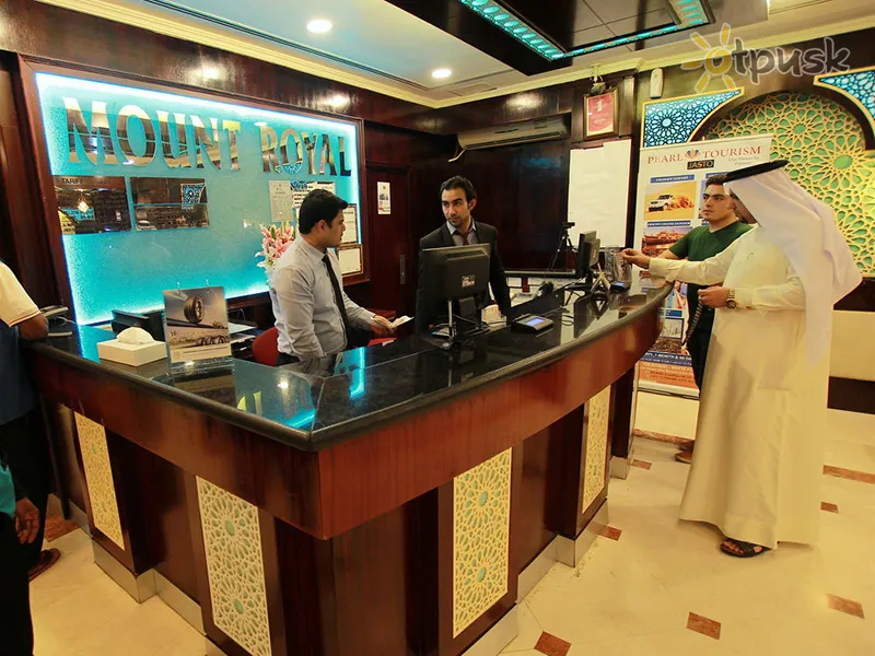 Фото отеля Mount Royal Hotel 2* Дубай ОАЕ лобі та інтер'єр