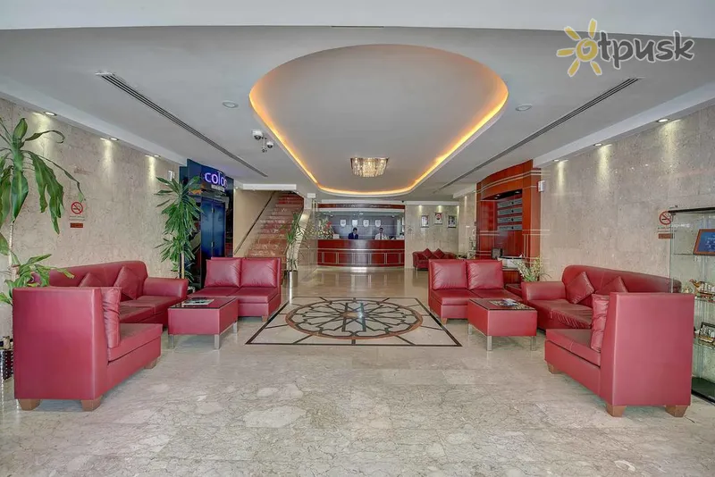 Фото отеля Palm Beach Hotel 3* Dubajus JAE fojė ir interjeras
