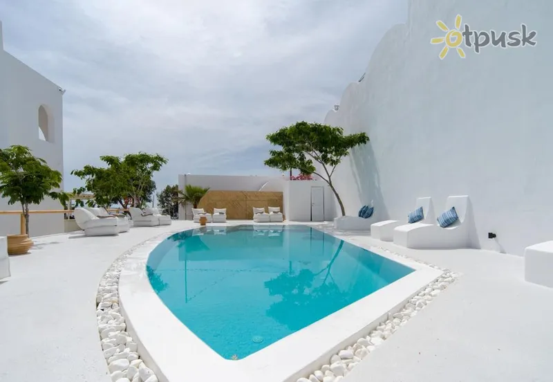 Фото отеля Santorini Crystal Blue Suites 4* о. Санторини Греция экстерьер и бассейны