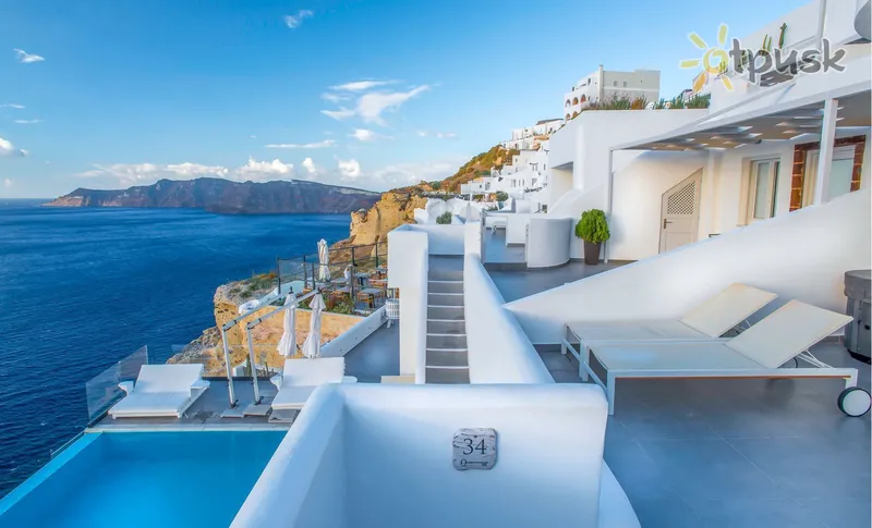 Фото отеля Santorini Secret Suites & Spa 5* Santorini Graikija išorė ir baseinai