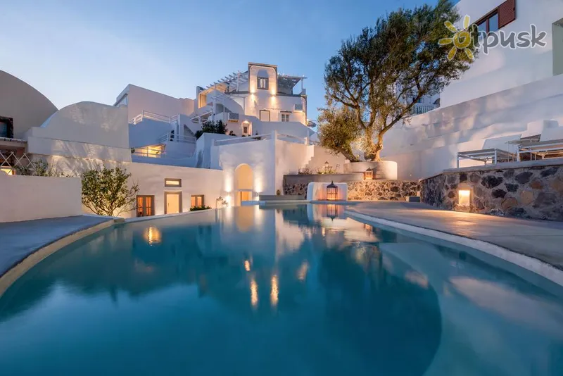 Фото отеля Senses Boutique Hotel 4* Santorini Graikija išorė ir baseinai