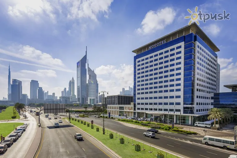 Фото отеля Novotel World Trade Centre 4* Дубай ОАЭ экстерьер и бассейны
