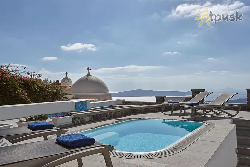 Фото отеля Dakoronia Villa 3* о. Санторіні Греція екстер'єр та басейни