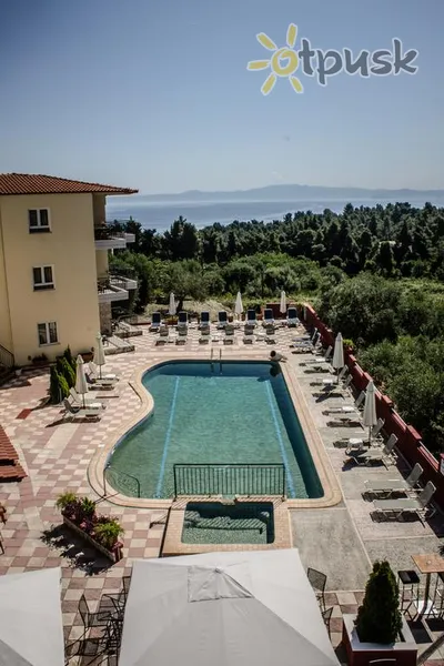 Фото отеля Ilios Hotel 3* Halkidiki — Kasandra Grieķija ārpuse un baseini