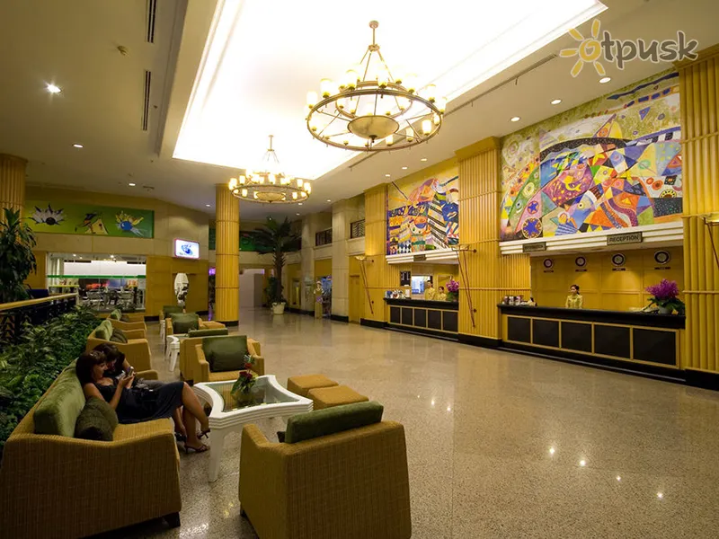 Фото отеля Jomtien Palm Beach Hotel & Resort 4* Паттайя Таиланд лобби и интерьер