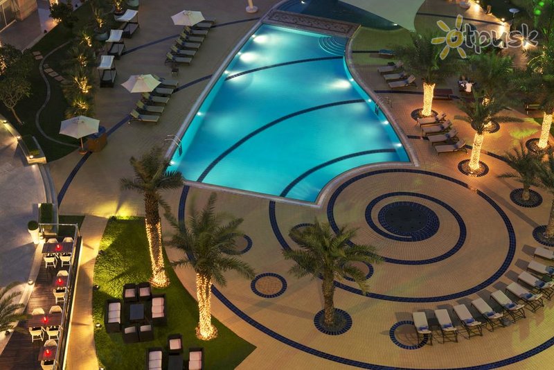 Фото отеля Le Royal Meridien Abu Dhabi 5* Абу Даби ОАЭ экстерьер и бассейны