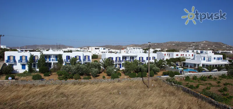 Фото отеля New Aeolos Hotel 3* о. Миконос Греция экстерьер и бассейны
