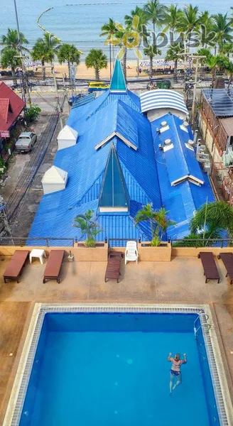 Фото отеля Eurostar Jomtien Beach Hotel 3* Pataja Tailandas išorė ir baseinai