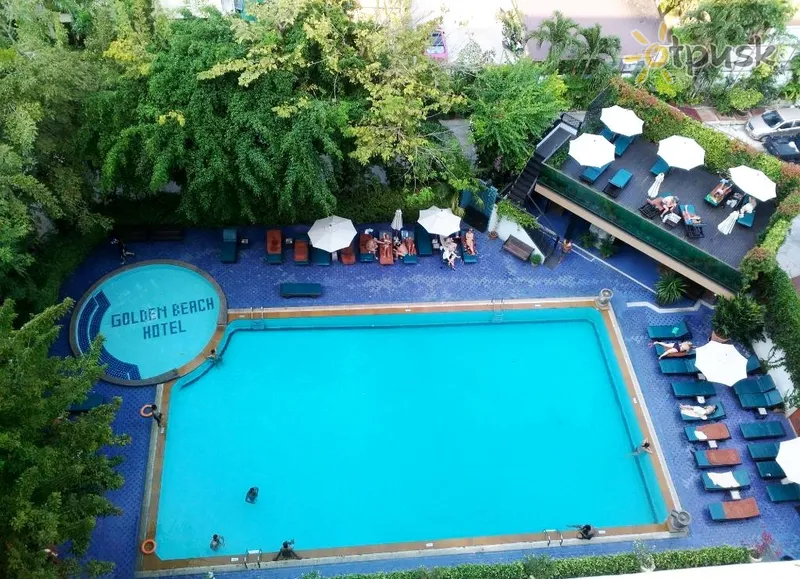 Фото отеля Golden Beach Hotel 3* Паттайя Таиланд экстерьер и бассейны