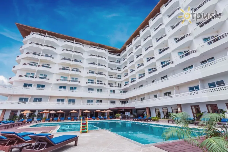 Фото отеля Jomtien Thani Hotel 3* Pataja Tailandas išorė ir baseinai