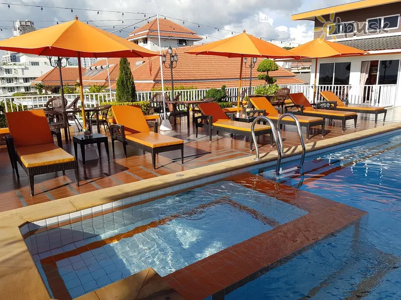Фото отеля New Nordic Kristine 3* Pataja Tailandas išorė ir baseinai