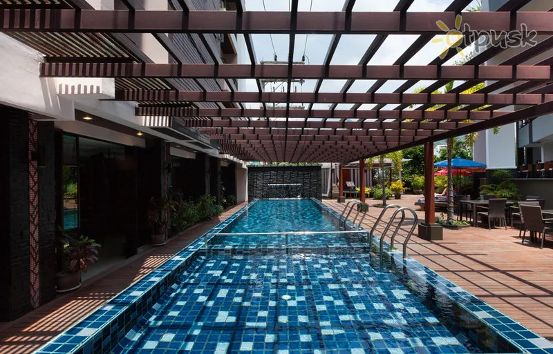 Фото отеля Baramee Hip Hotel 3* apie. Puketas Tailandas išorė ir baseinai