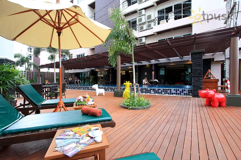 Фото отеля Baramee Hip Hotel 3* apie. Puketas Tailandas išorė ir baseinai