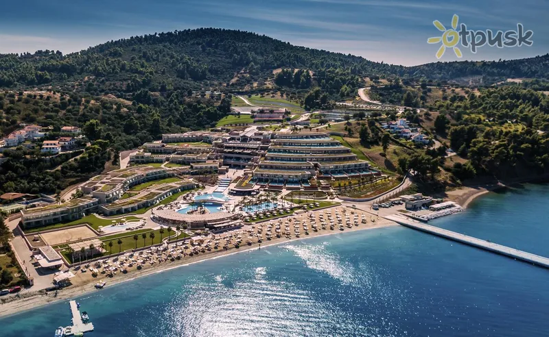 Фото отеля Miraggio Thermal Spa Resort 5* Халкідікі – Кассандра Греція пляж